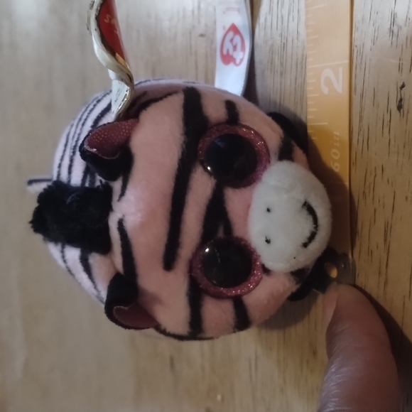 •Teeny Ty Beanie Babies Pennie Zebra - Picture 16 of 17